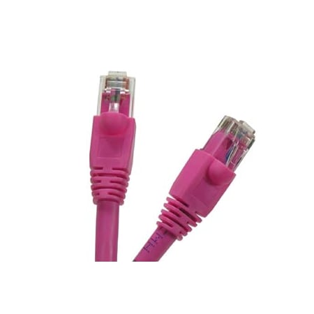Bestlink Netware CAT6A UTP Ethernet Network Booted Cable- 3ft- Pink 100753PK